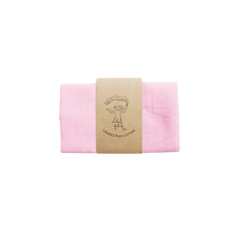 Solid Play Cloths - Pastel Red
