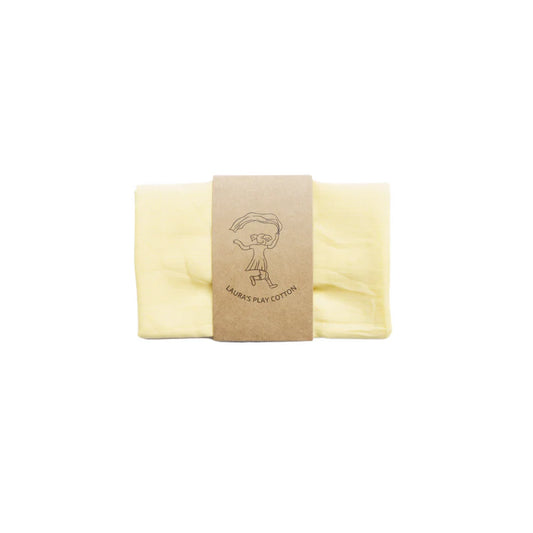 Solid Play Cloths - Pastel Yellow