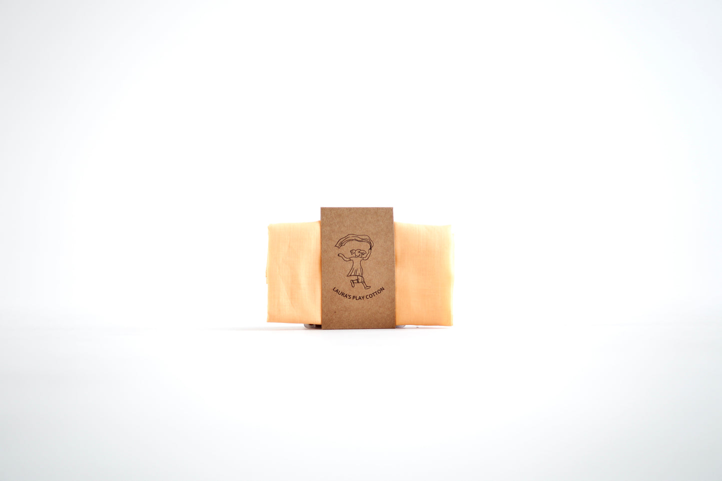 Solid Play Cloths - Pastel Orange
