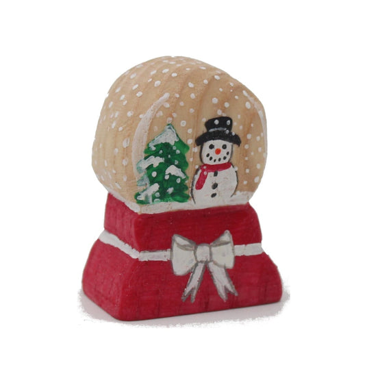 Miniature Snowman Snow Globe