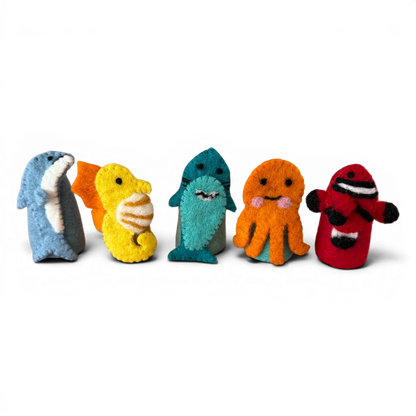 Finger Puppets - Ocean Friends (Set of 5)
