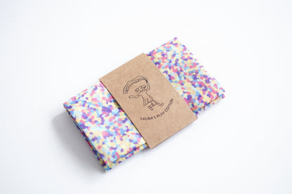 Confetti Play Cloths - Pastel Confetti
