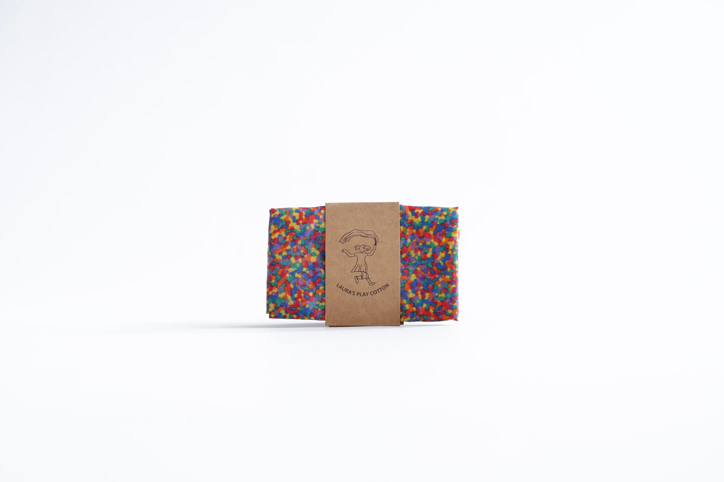 Confetti Play Cloths - Rainbow Confetti