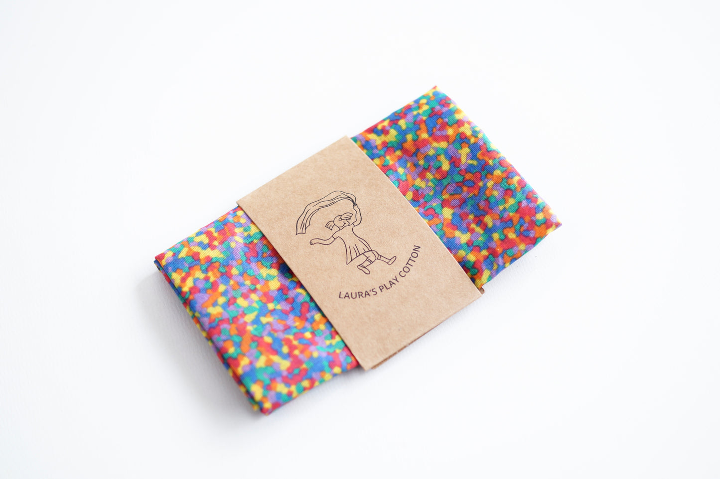 Confetti Play Cloths - Rainbow Confetti