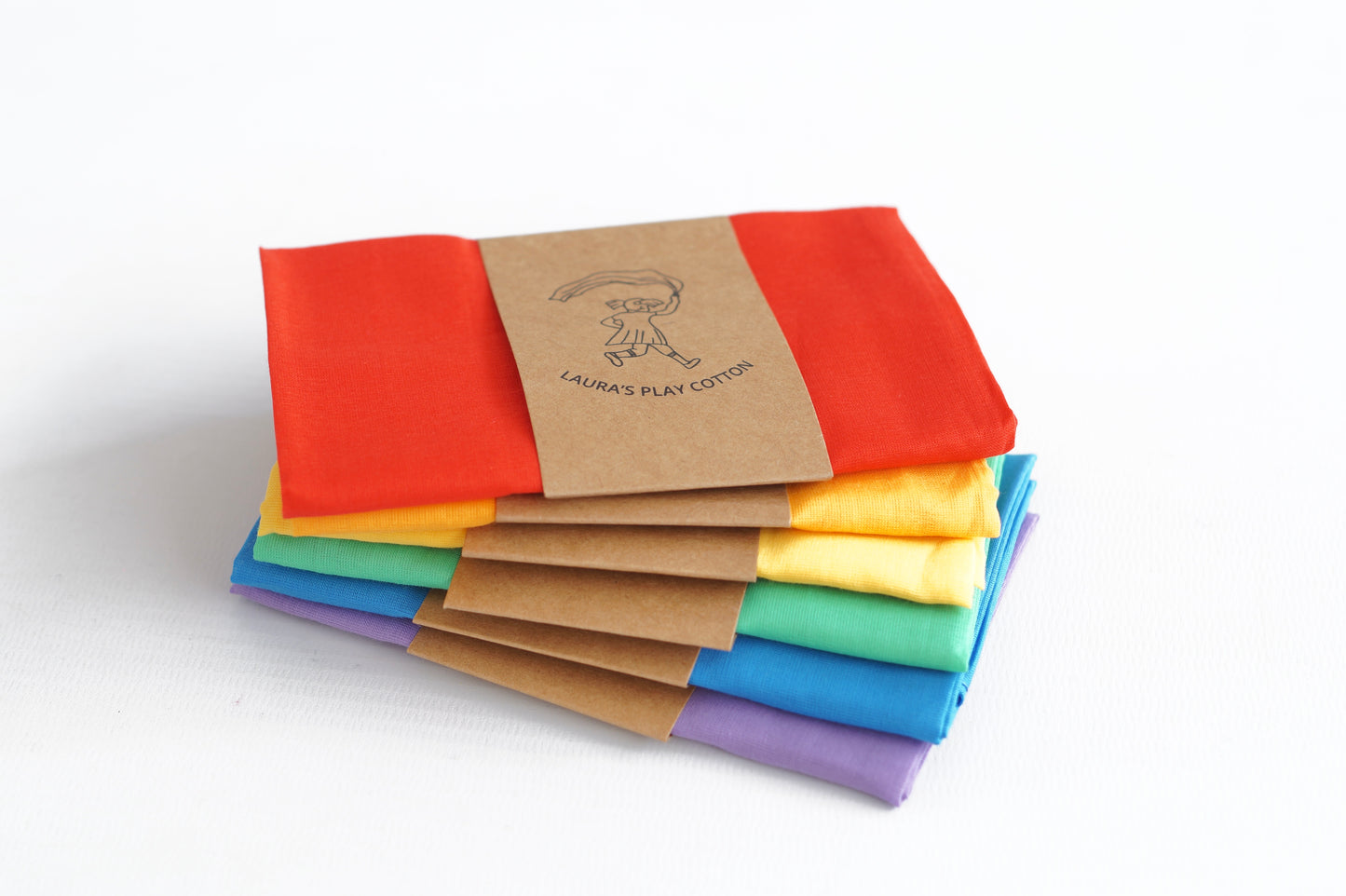 Play Cloth Sets - Rainbow (Set of 6)