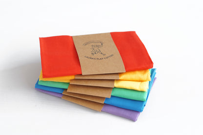 Play Cloth Sets - Rainbow (Set of 6)