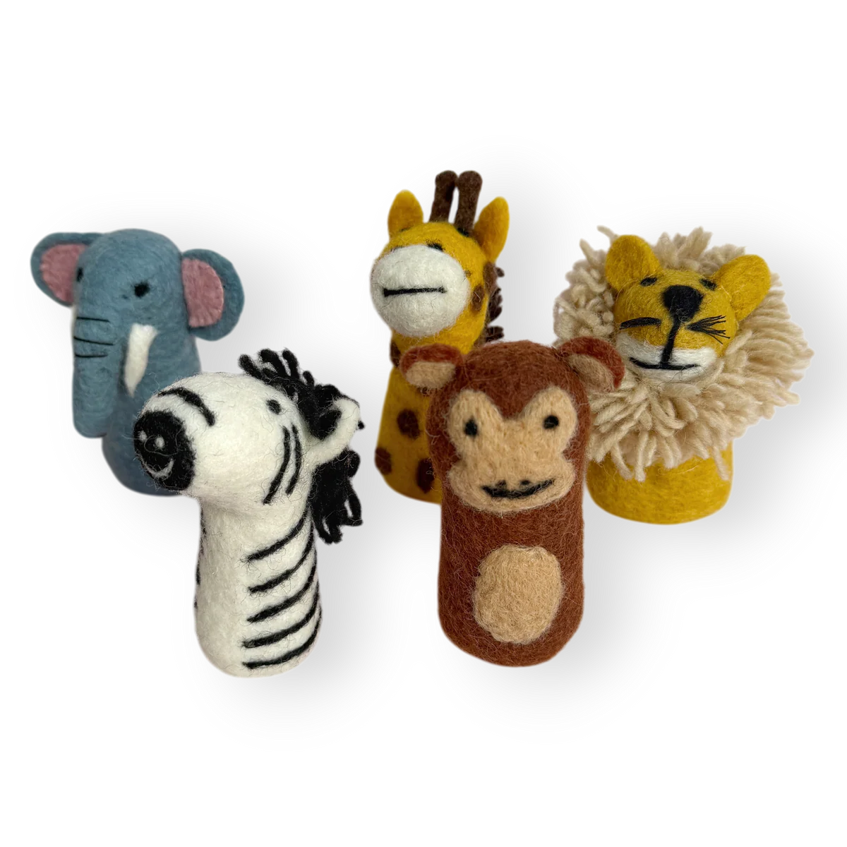 Finger Puppets - Safari Friends (Set of 5)