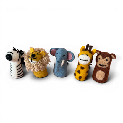 Finger Puppets - Safari Friends (Set of 5)