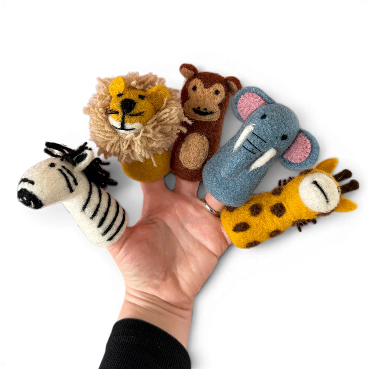 Finger Puppets - Safari Friends (Set of 5)