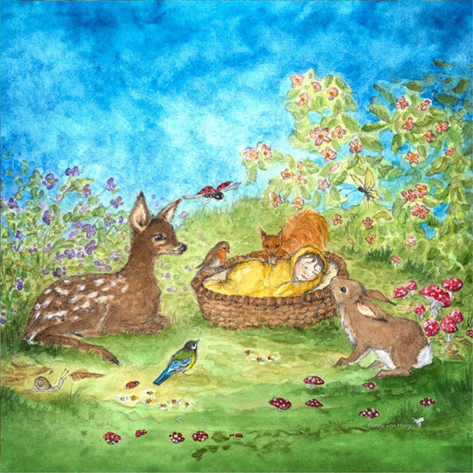 "Forest Slumber" by Eentje Van Margo
