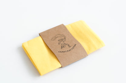 Solid Play Cloths - Lemon Yellow