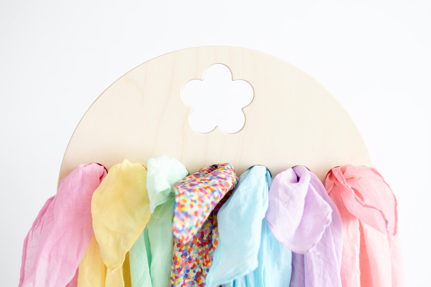 Play Cloth Wooden Display - Flower