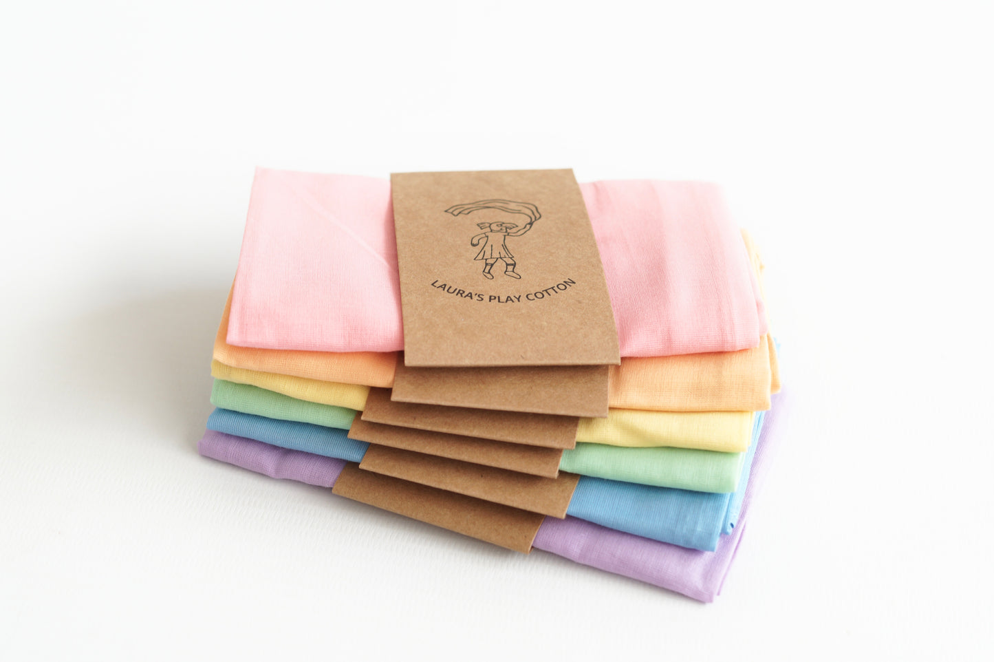 Play Cloth Sets - Pastel (Set of 6)